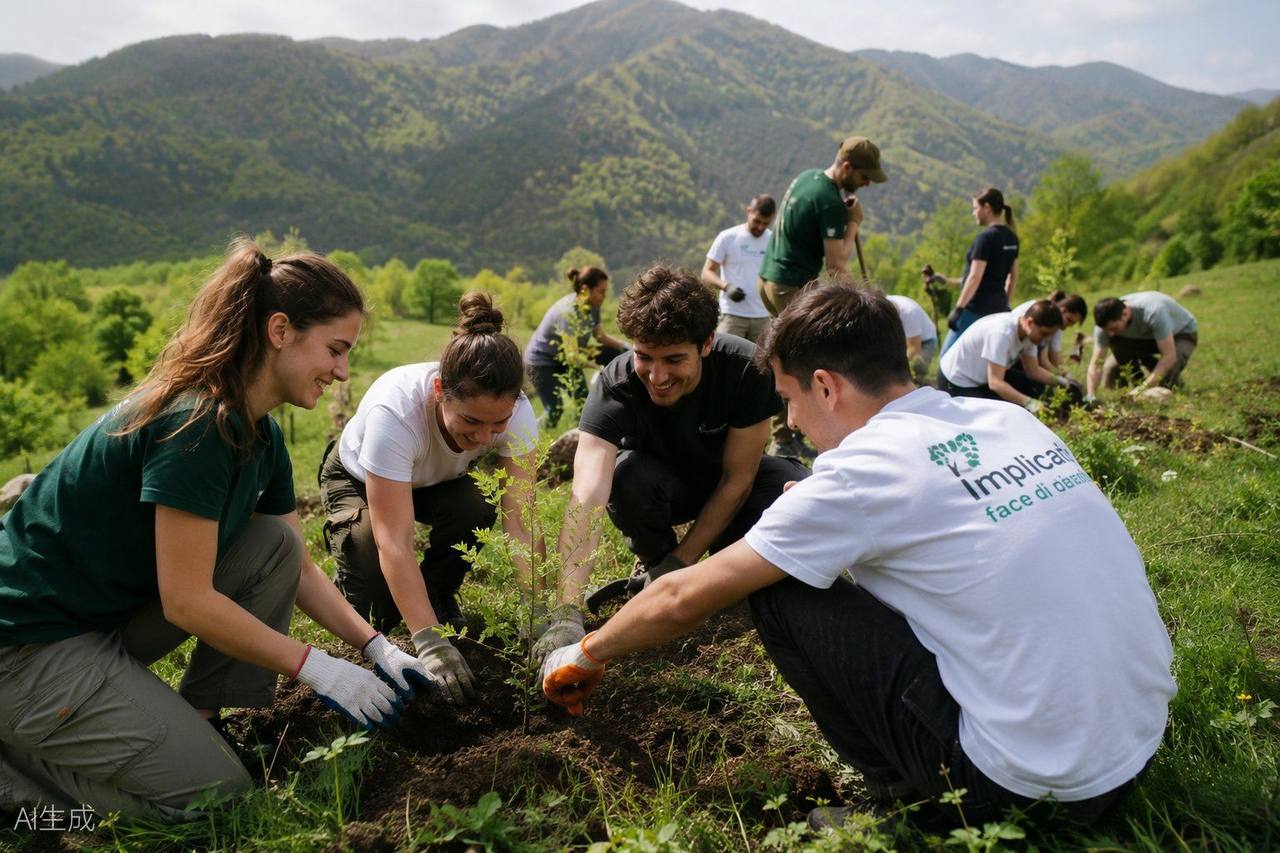 Plantări de copaci